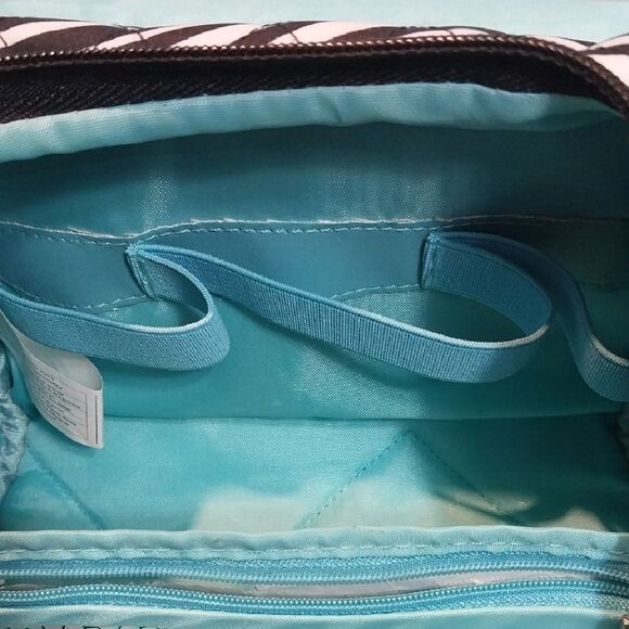 Black and White Travelon Quilted Backpack...New BUT NO TAGS - Picture 4 of 9